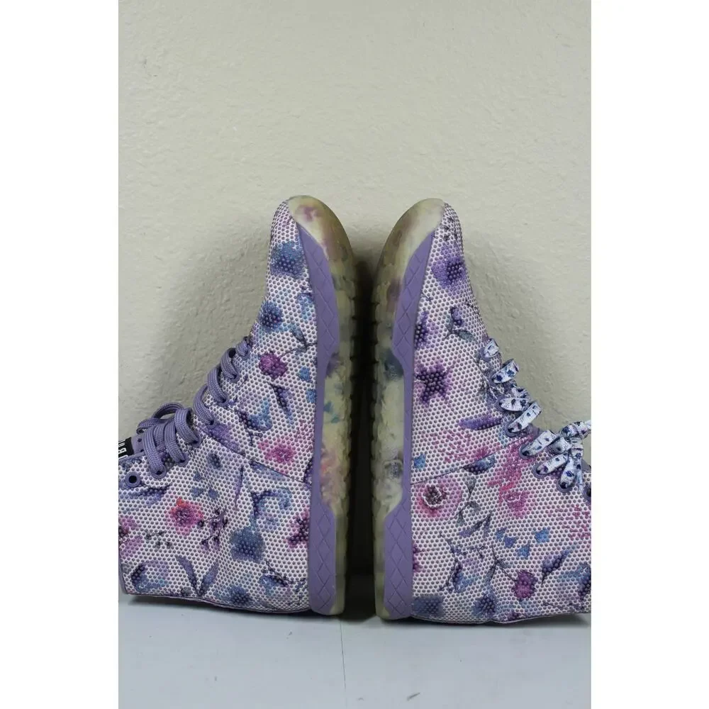 Nobull Floral High Top Trainers, Bouquet, Womens 10 Mens 8.5 - Picture 4 of 6